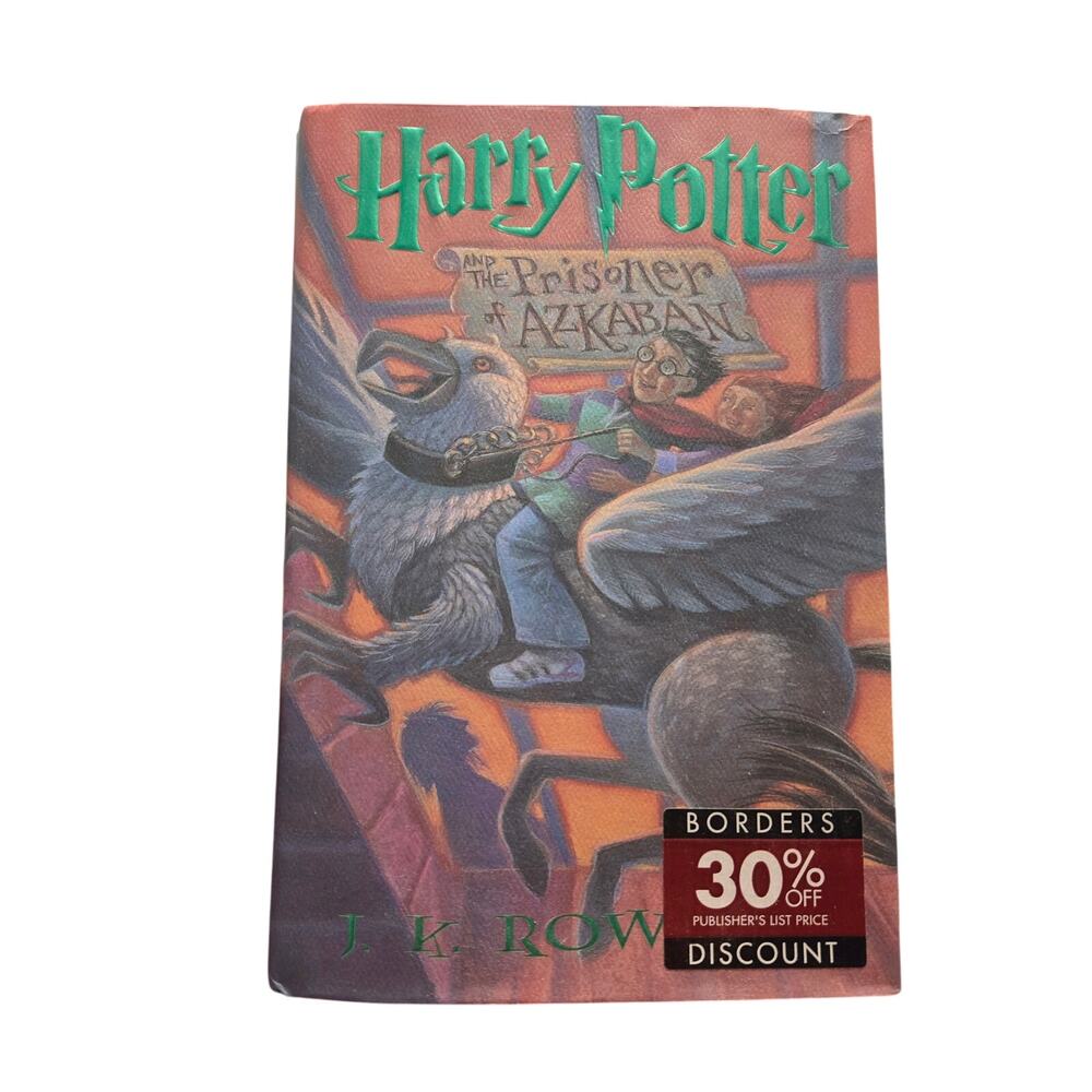 HARRY POTTER & Prisoner of Azkaban 1st US Edition Hardcover Book 3 0439136350